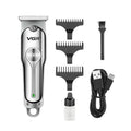 VGR V-071 Tondeuse à Cheveux Professionnelle Rechargeable - Lame Acier Trempé au Carbone