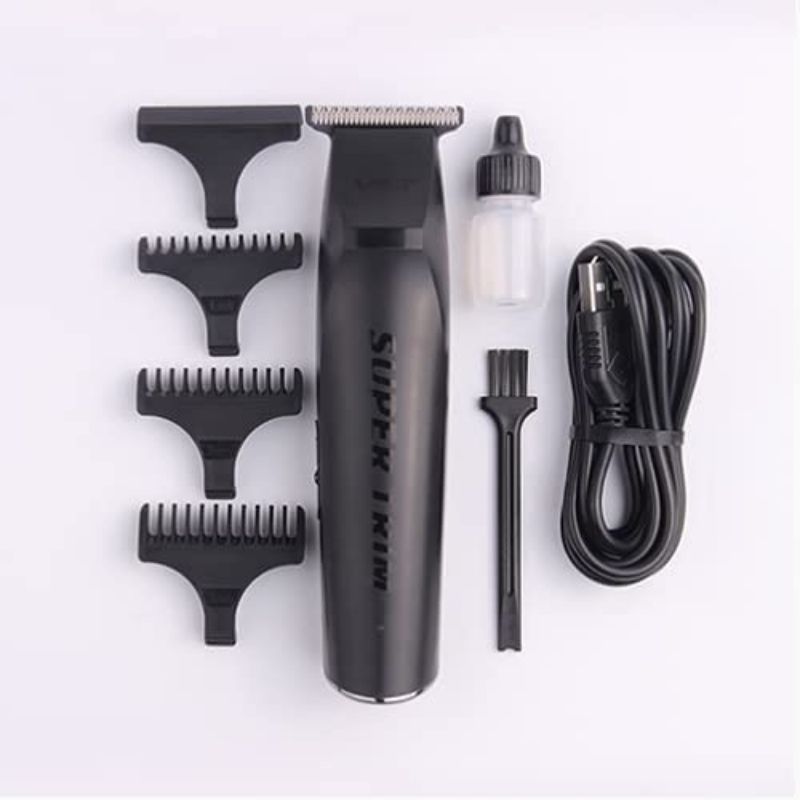 VGR V-229 Tondeuse à Cheveux Professionnelle Rechargeable - Lame Acier Trempé au Carbone