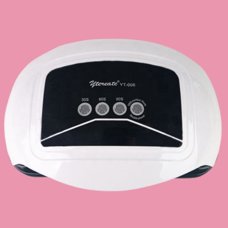 YTEREATE YT-006 Lampe UV/LED sèche-ongles- Durcisseur de Gels & vernis double main Avec Minuterie 128 W