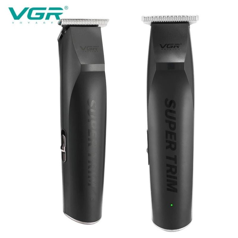 VGR V-229 Tondeuse à Cheveux Professionnelle Rechargeable - Lame Acier Trempé au Carbone