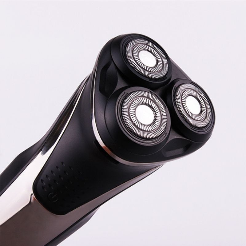 VGR V-306 Rasoir Electrique Professionnel 3 en 1 - 3 Têtes Flottantes - Rechargeable Imperméable IPX7