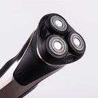 VGR V-306 Rasoir Electrique Professionnel 3 en 1 - 3 Têtes Flottantes - Rechargeable Imperméable IPX7