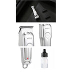 VGR V-071 Tondeuse à Cheveux Professionnelle Rechargeable - Lame Acier Trempé au Carbone