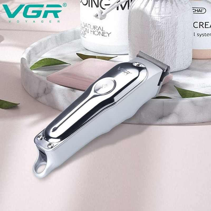 VGR V-071 Tondeuse à Cheveux Professionnelle Rechargeable - Lame Acier Trempé au Carbone