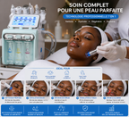 Machine Hydra Facial 7 en 1 Professionnelle – Nettoyage Profond, Hydro Dermabrasion, RF, Ultrason & Spray Hydratant