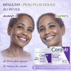 CeraVe Crème de Nuit Régénératrice – Hydratation & Anti-Âge – Peaux Normales à Sèches 35g