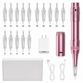 Stylo Dermographe PMU Professionnel Sans Fil Rechargeable – Microneedling, Sourcils, Lèvres & Maquillage Permanent