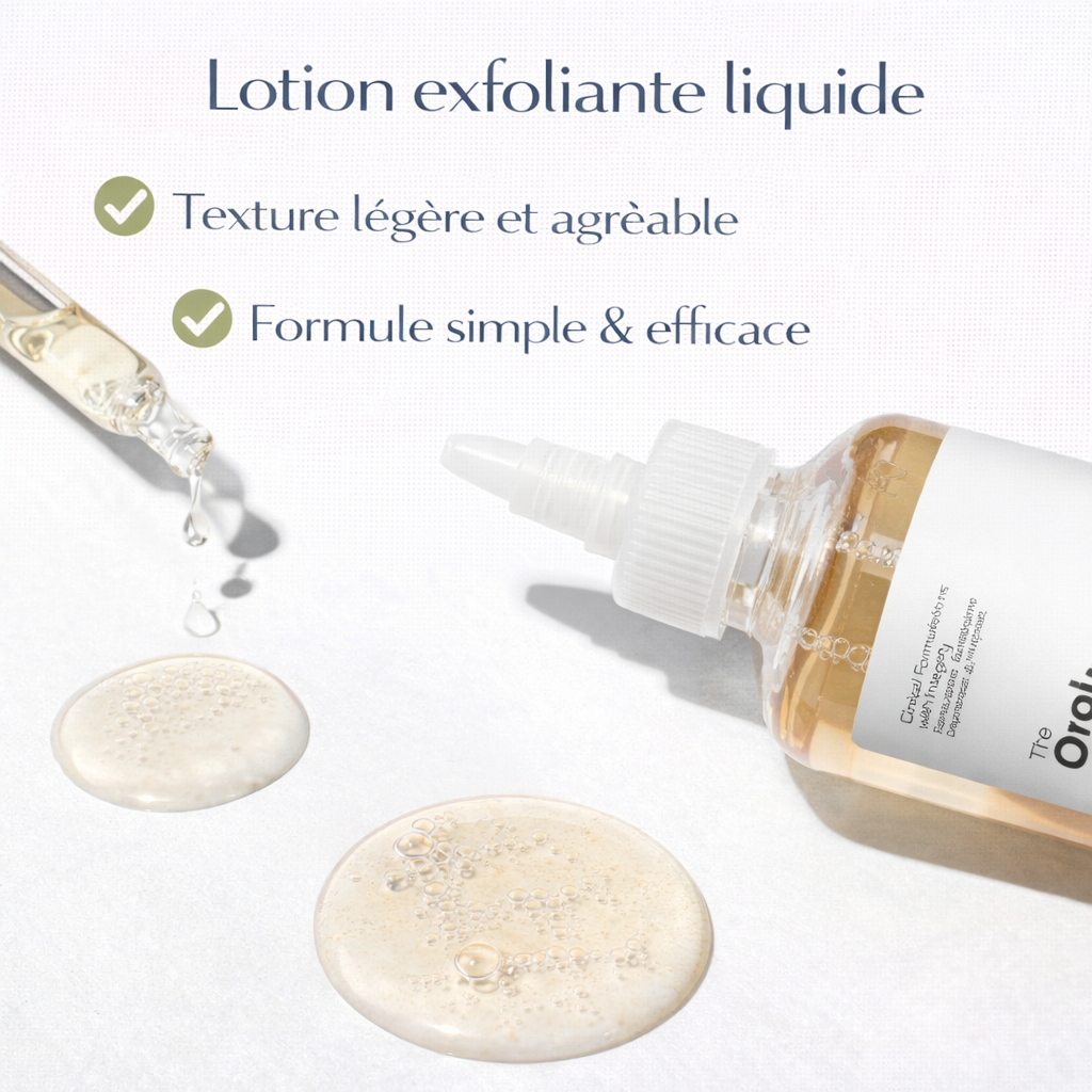 Lotion Tonique Acide Glycolique 7% The Ordinary – Exfolie & Ravive l’Éclat du Teint (240 ml)