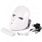Masque LED Visage 7 Couleurs – Luminothérapie Anti-Âge avec Télécommande