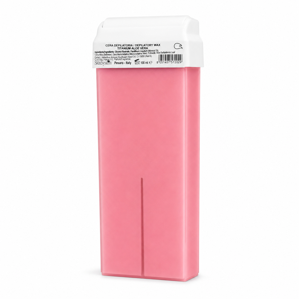 Cartouche de Cire Dépilatoire Rose Titanium 100ml – Peaux Sensibles & Épilation Douce