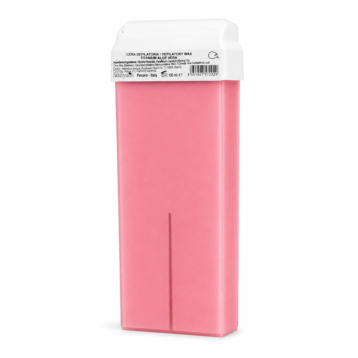 Cartouche de Cire Dépilatoire Rose Titanium 100ml – Peaux Sensibles & Épilation Douce