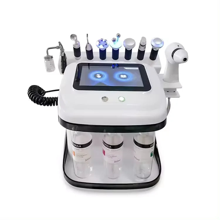 Machine de Soin Visage Hydrodermabrasion 9 en 1 – Pulvérisateur à Bulles d’Oxygène