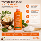 Cantu Shea Butter Hydrating Cream Conditioner – Après-Shampooing Hydratant Sans Sulfate Pour Cheveux Bouclés, Frisés & Crépus