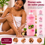 AQUA RICH Bright + Glow Body Lotion – Lait Corps Éclat Réglisse & Mûrier