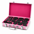 Kit de 16 Pierres Chaudes avec Valise Chauffante Électrique – Massage Spa