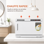Stérilisateur UV & Chauffe-Serviettes Professionnel – GJ-16A