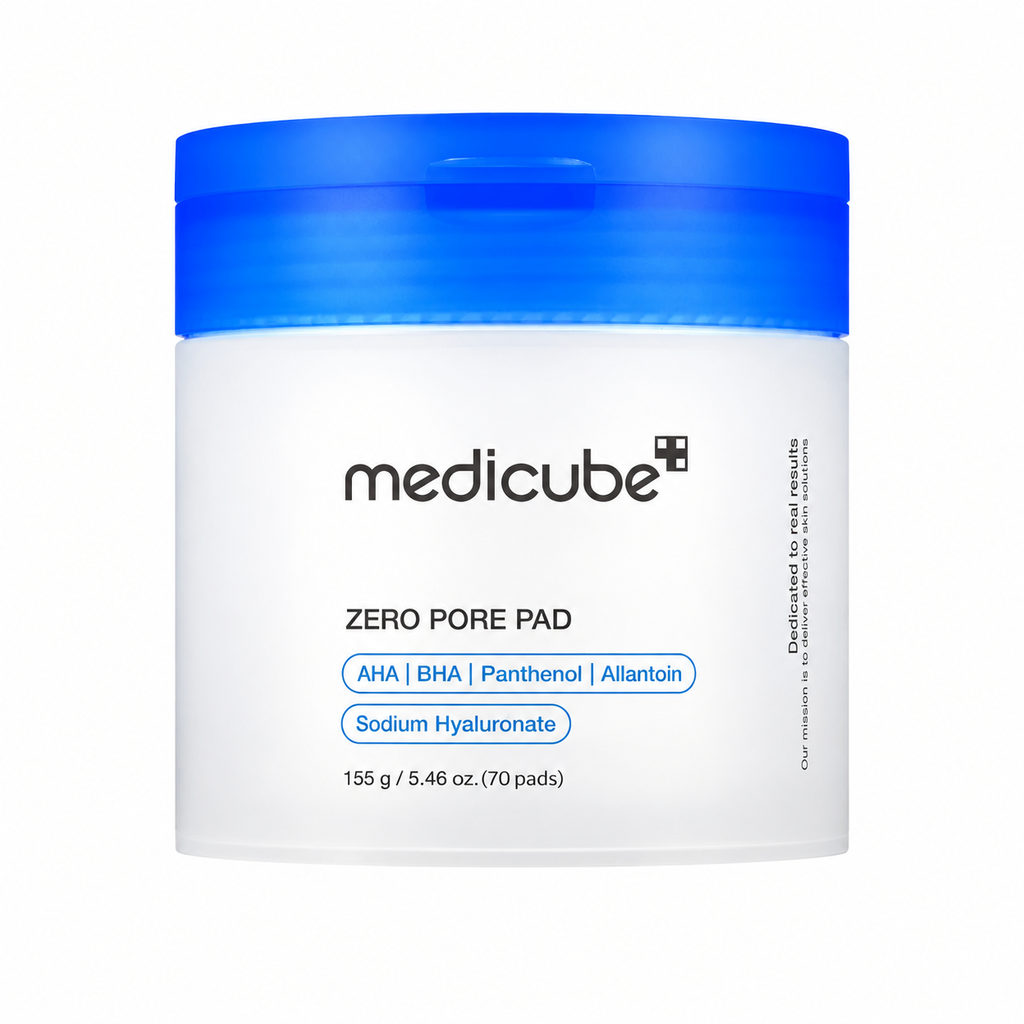 Medicube Zero Pore Pad 2.0 - Zero Pore Pad Medicube - Toner Pad Coréen - Pad Exfoliant AHA BHA - Soin Pores dilatés