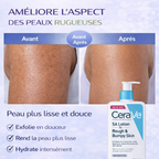 CeraVe SA Lotion Hydratante Anti-Rugosités – Peaux Rugueuses & Granuleuses – Lisse & Hydrate