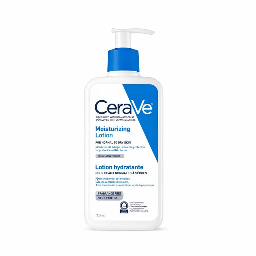CeraVe Lotion Hydratante Visage & Corps – Hydratation Intense – Peaux Normales à Sèches 236ml