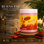3 Daysit Slimming Burns Fat – Crème De Massage Chauffante Au Piment Rouge 1000 g