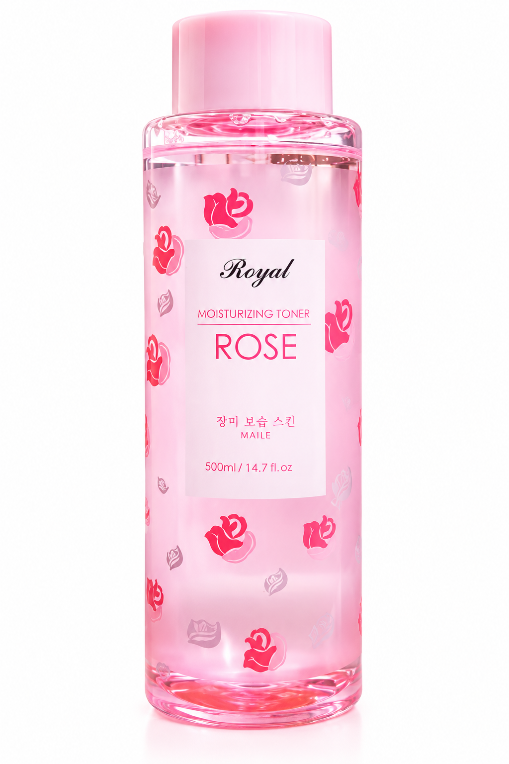 Royal Moisturizing Toner Rose 500 ml – Toner Visage Hydratant à la Rose