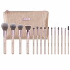 BH Cosmetics Lavish Elegance – Set de 15 Pinceaux Maquillage avec Trousse