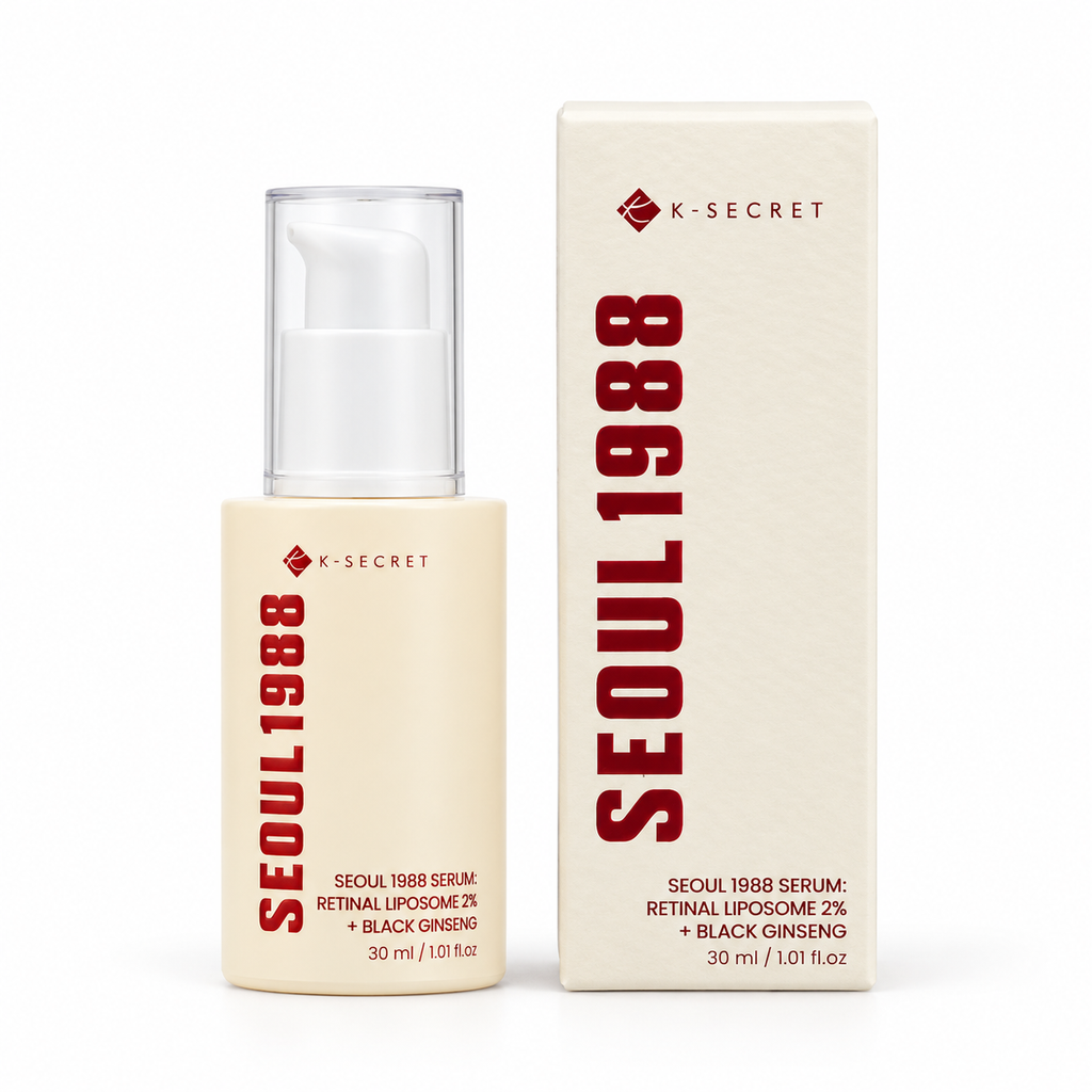 K-SECRET Seoul 1988 Serum – Retinal Liposome 2% + Black Ginseng – 30 ml