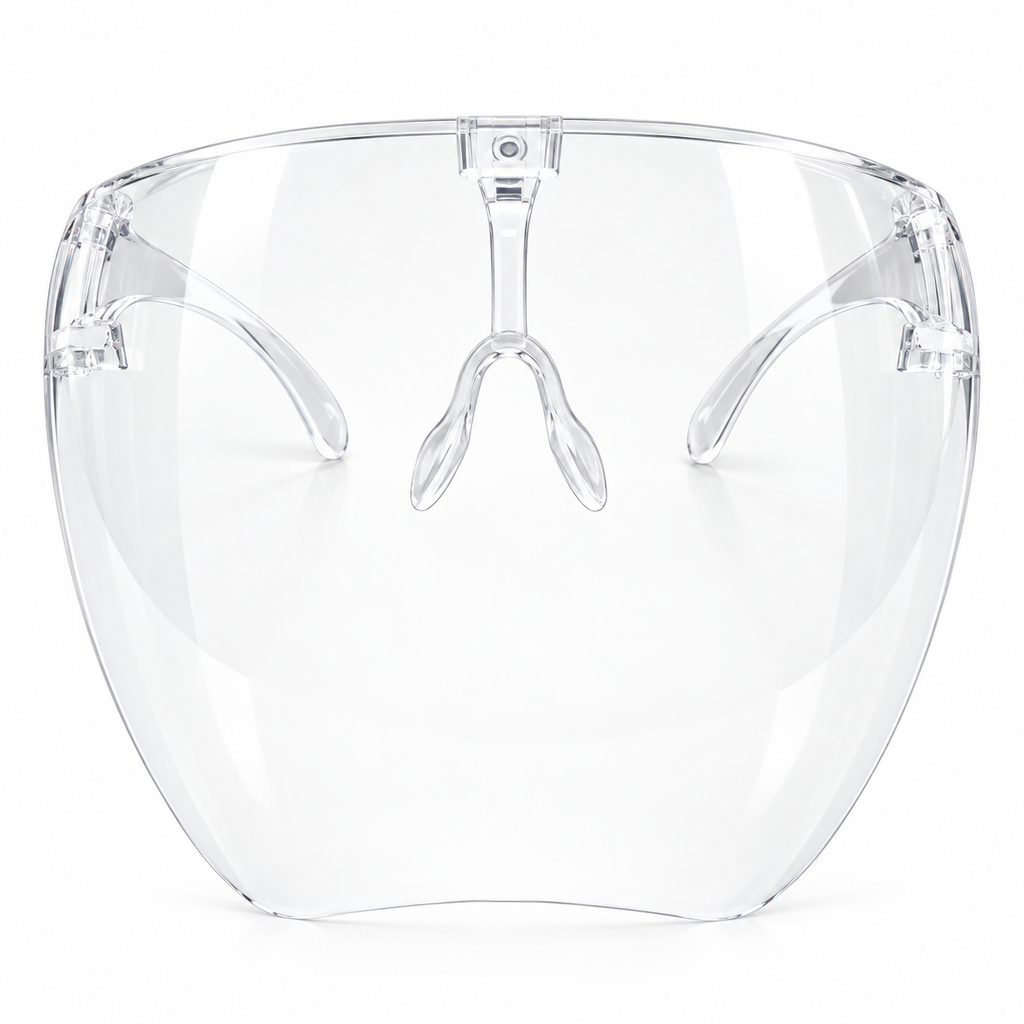 Visière de Protection Transparente pour Prothésiste Ongulaire – Protection Visage &amp; Yeux