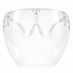 Visière de Protection Transparente pour Prothésiste Ongulaire – Protection Visage &amp; Yeux