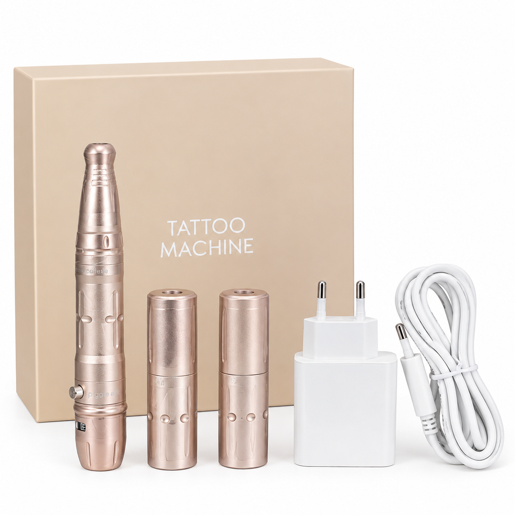 Dermographe PMU Professionnel Sans Fil & Filaire – Machine Maquillage Permanent Sourcils & Lèvres