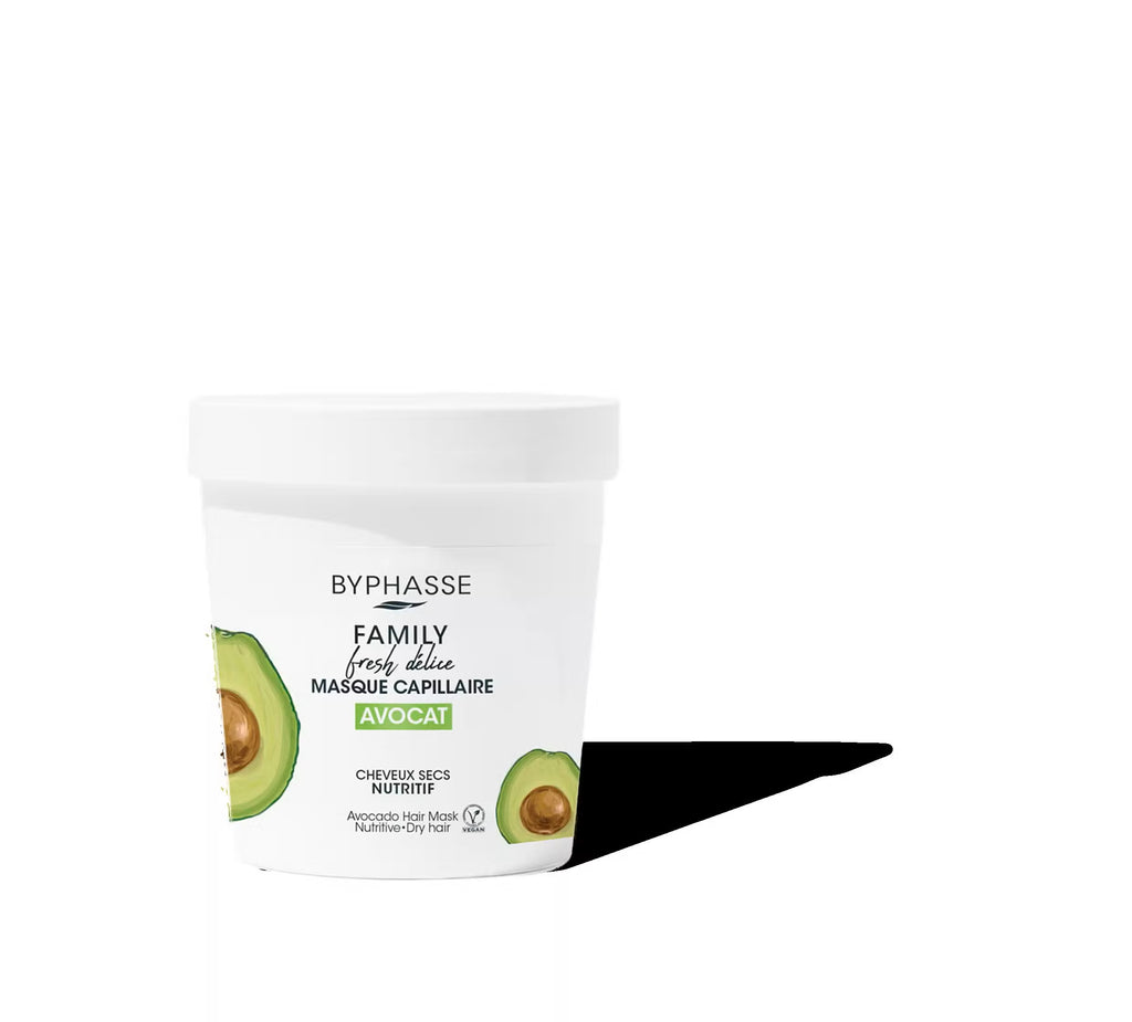 Byphasse Masque Capillaire Cheveux Secs Family Fresh Délice – Avocat – 250 ml