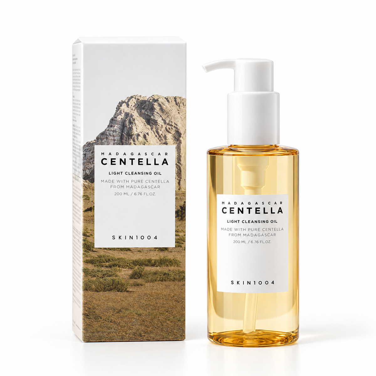 SKIN1004 Madagascar Centella Light Cleansing Oil – Huile Nettoyante Légère à la Centella 200 ml