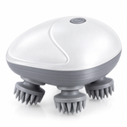 Masseur Électrique du Cuir Chevelu OSK-701 – 4 Têtes de Massage, 3 Vitesses Réglables – 5W – Blanc