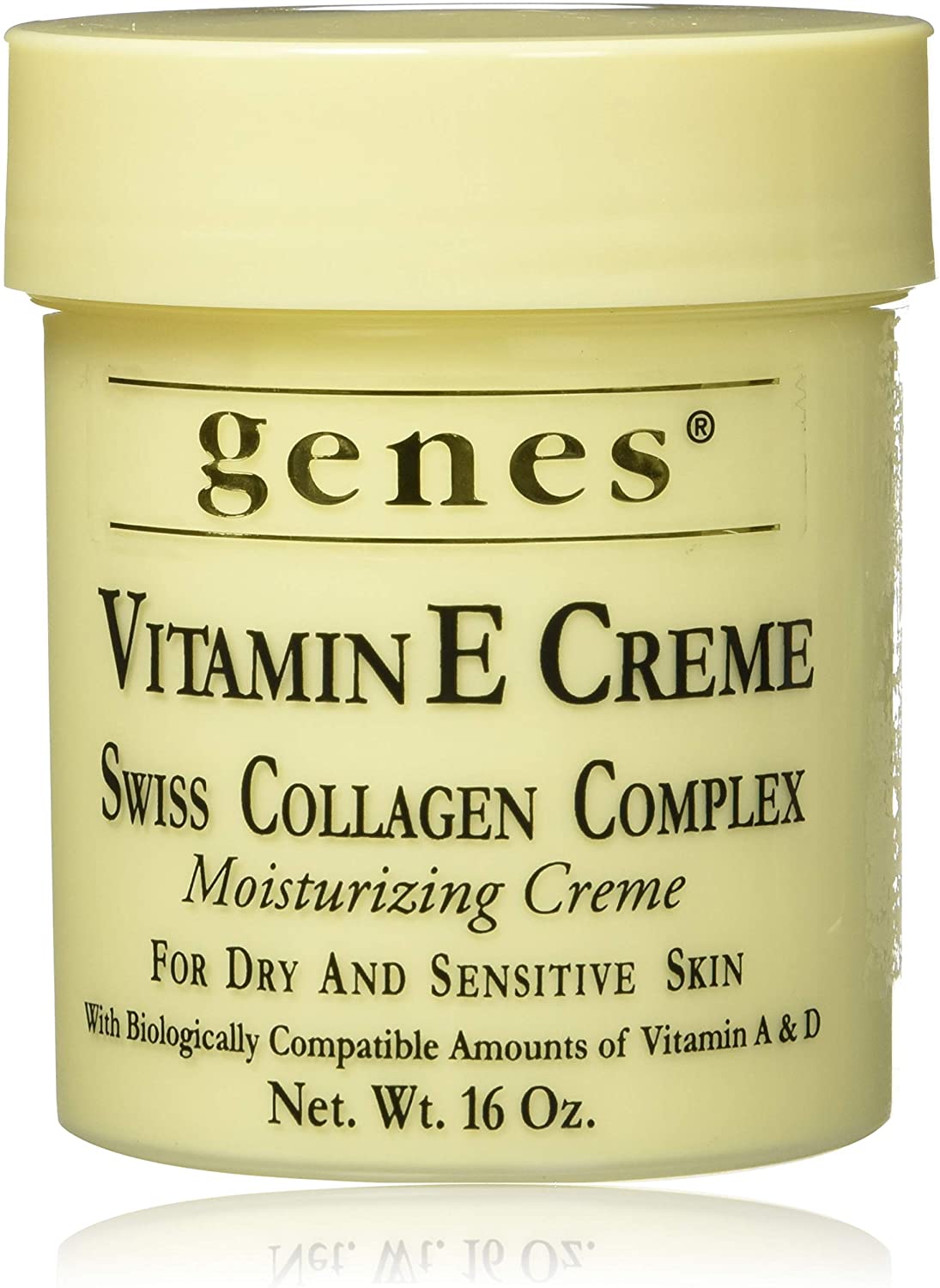 Genes Vitamin E Creme Swiss Collagen Complex - Crème Hydratante
