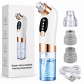 Appareil Nettoyant Visage à Microbulles – Aspirateur de Pores et Points Noirs Rechargeable USB