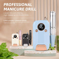 Ponceuse à Ongles Professionnelle 45 000 tr/min – Perceuse Électrique Portable Rechargeable Avec 8 Embouts