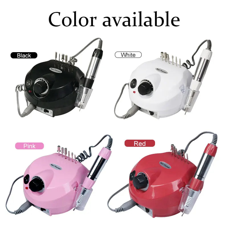 Ponceuse Électrique DM202 – 30 000 RPM pour Soins des Ongles