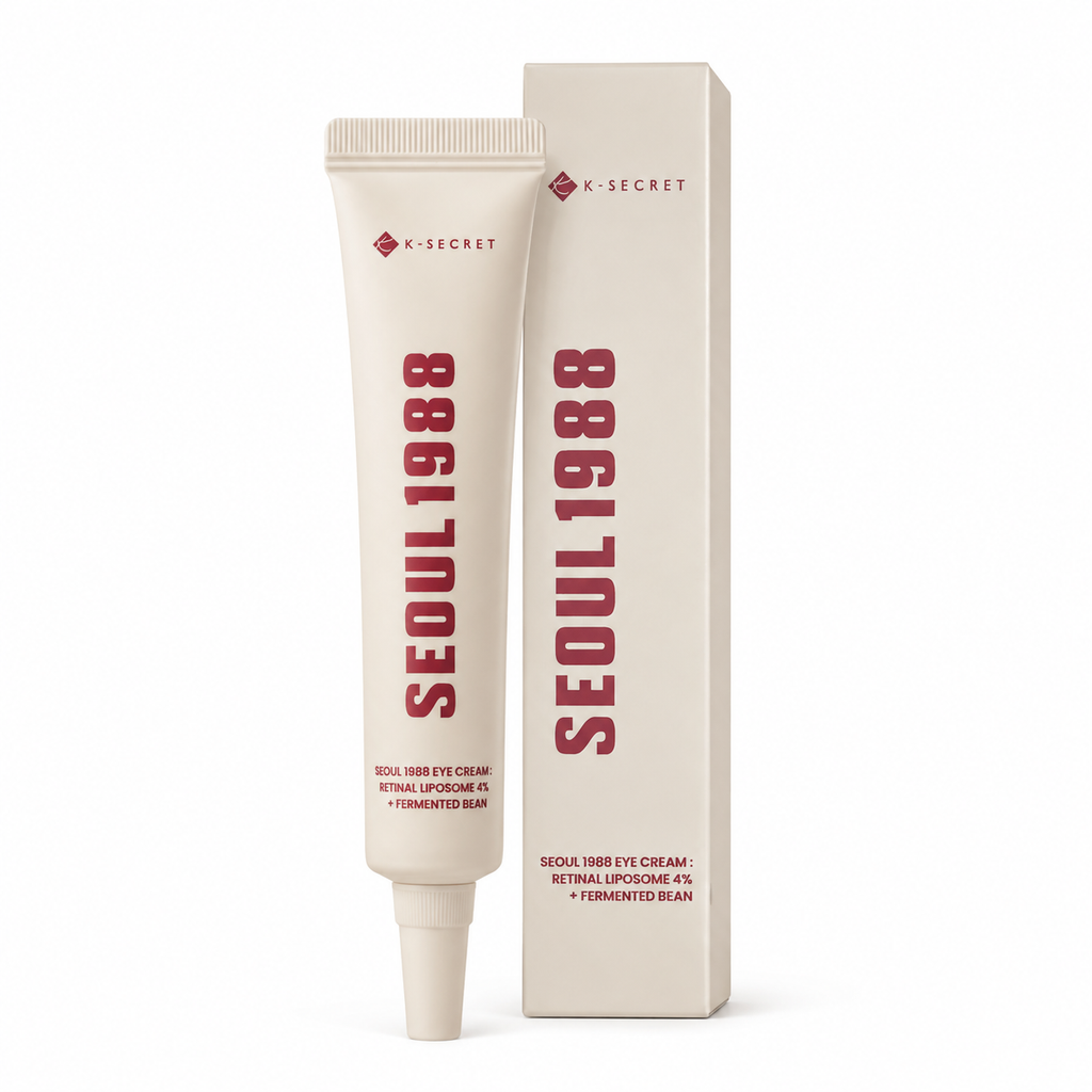 K-SECRET Seoul 1988 Eye Cream 30 ml – Crème Contour des Yeux au Rétinal Liposomé et Soja Fermenté