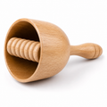 Coupe Suédoise de Massage en Bois avec Rouleaux – Madérothérapie Corps
