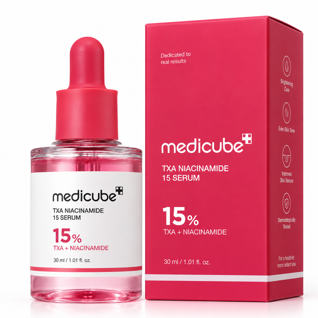 Medicube TXA Niacinamide 15 Serum – Sérum Éclat & Anti-Taches au TXA 5 % + Niacinamide 10 % – 30 ml