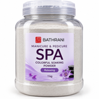 BATHRANI Poudre de Trempage SPA Manucure & Pédicure Relaxing – 1 kg