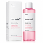 Medicube PDRN Pink Cica Soothing Toner – Tonique Apaisant, Hydratant & Éclat – 250 ml