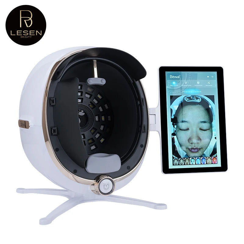 Système d'Analyse Cutanée 3D avec Écran LCD - Scanner Avancé pour une Détection Complète des Problèmes de Peau