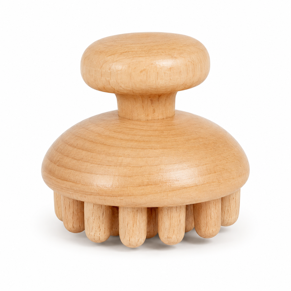 Champignon de Massage en Bois à Picots – Madérothérapie Corps