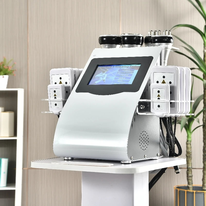 Appareil Lipocavitation & Radiofréquence 6 en 1 – Technologie Avancée pour un Corps Sculpter
