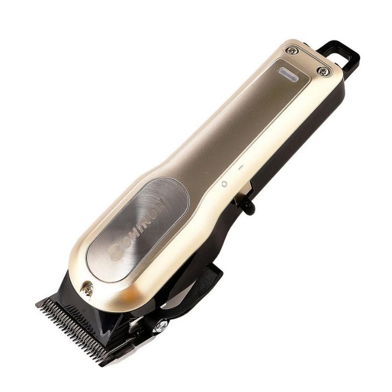 Shinon SH-1980 Tondeuse à Cheveux Professionnelle Rechargeable - Lame Acier Inox