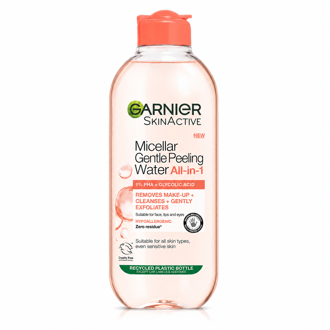 Garnier SkinActive Eau Micellaire Peeling Doux Tout-en-1 – 400 ml