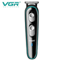 VGR V-055 Tondeuse à Cheveux Professionnelle Rechargeable - Lame Acier Trempé au Carbone