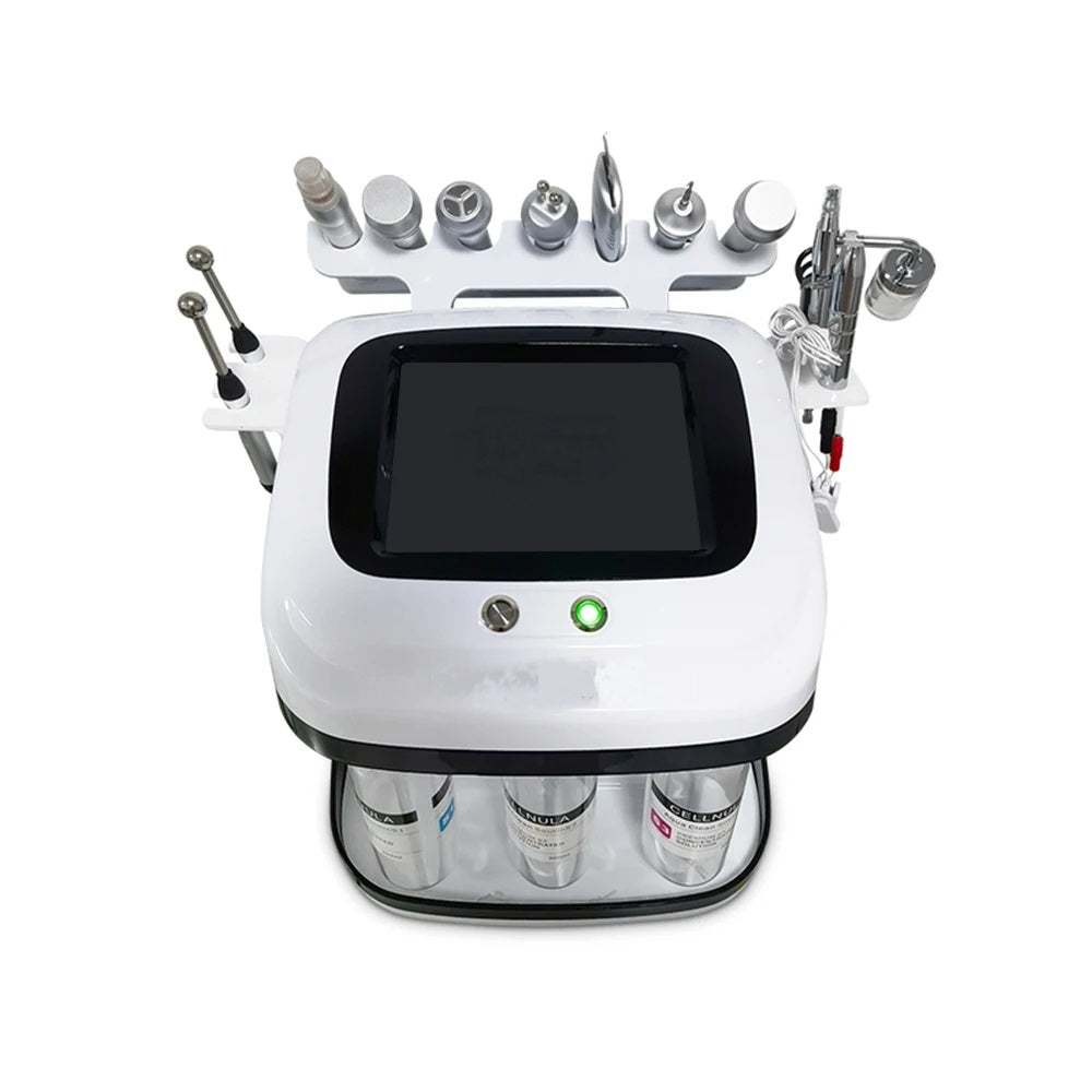 Machine de Soin Visage Hydrodermabrasion 9 en 1 – Pulvérisateur à Bulles d’Oxygène