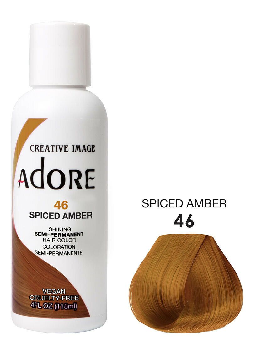 Adore Coloration De Cheveux Semi-Permanente- Sans Ammoniaque - #46 SPICED AMBER